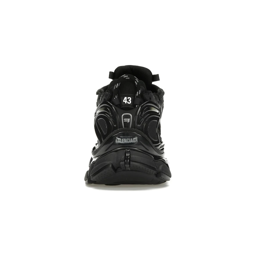 Balenciaga Runner Matte Black, vue arrière
