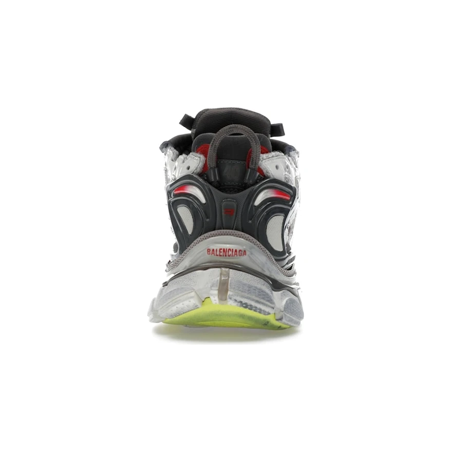 Balenciaga Runner Black White Red Neon Yellow, vue arrière