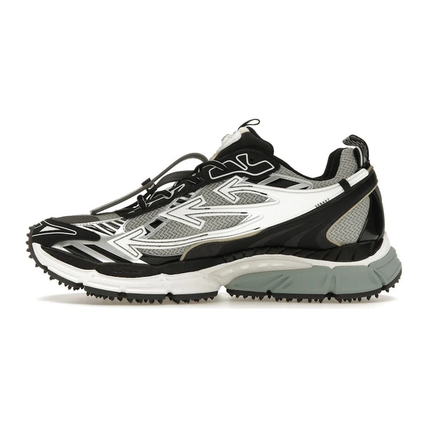 Off-White Be Right Back Light Grey Black, profil intérieur