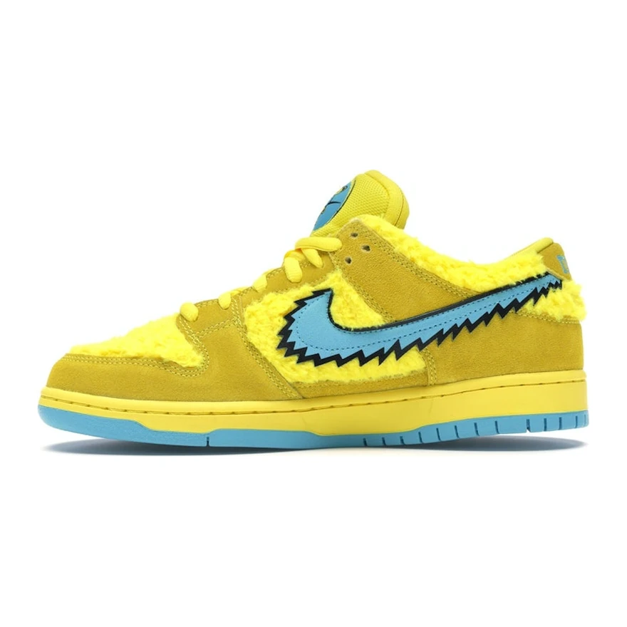 Nike SB Dunk Low Grateful Dead Bears Yellow, profil intérieur