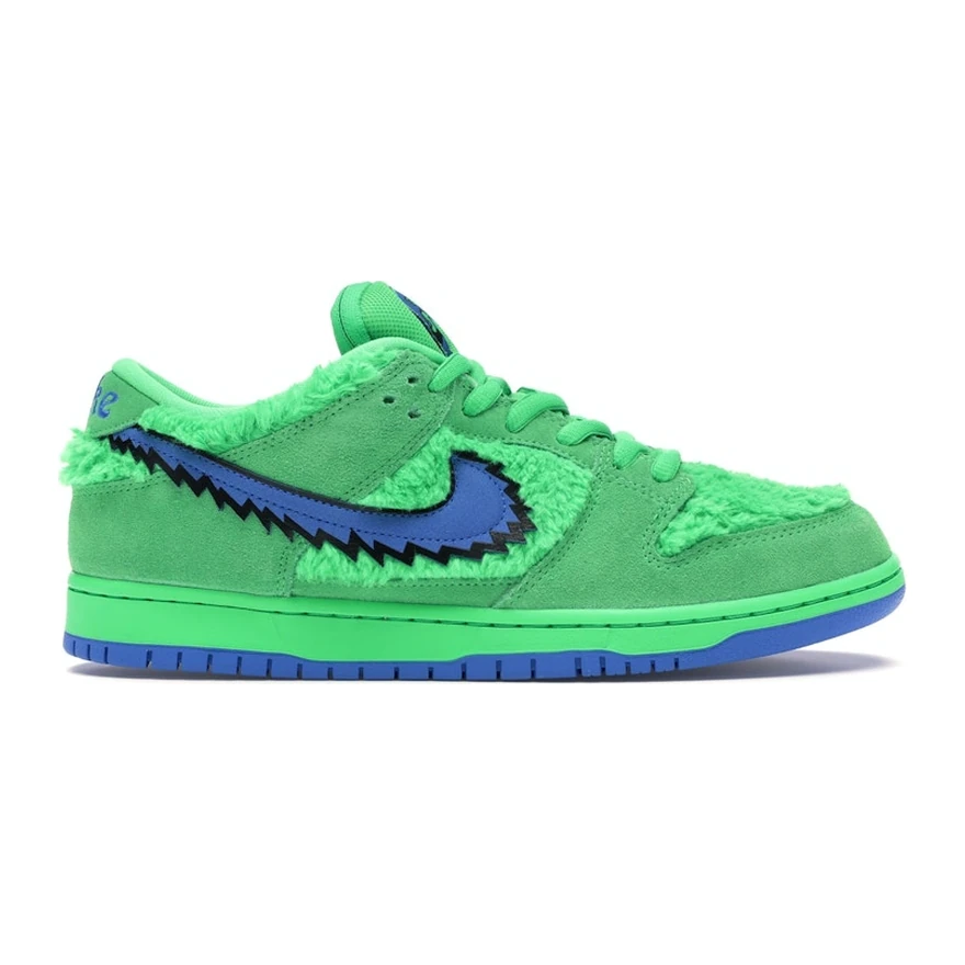 Nike SB Dunk Low Grateful Dead Bears Green, profil extérieur