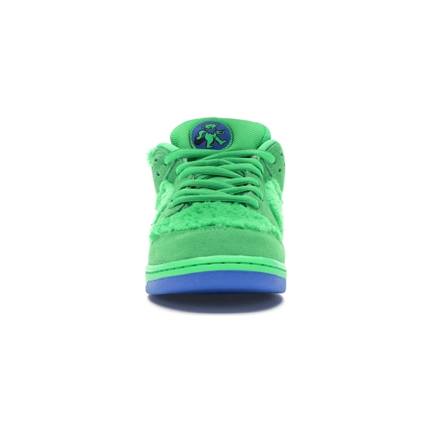 Nike SB Dunk Low Grateful Dead Bears Green, vue de face