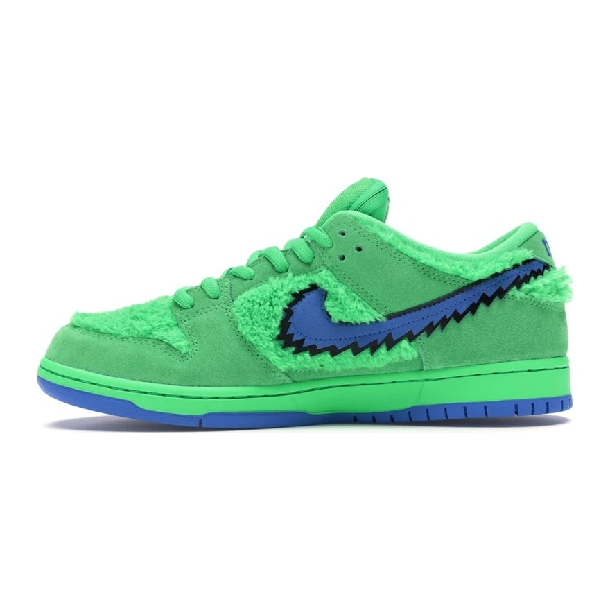 Nike SB Dunk Low Grateful Dead Bears Green, profil intérieur