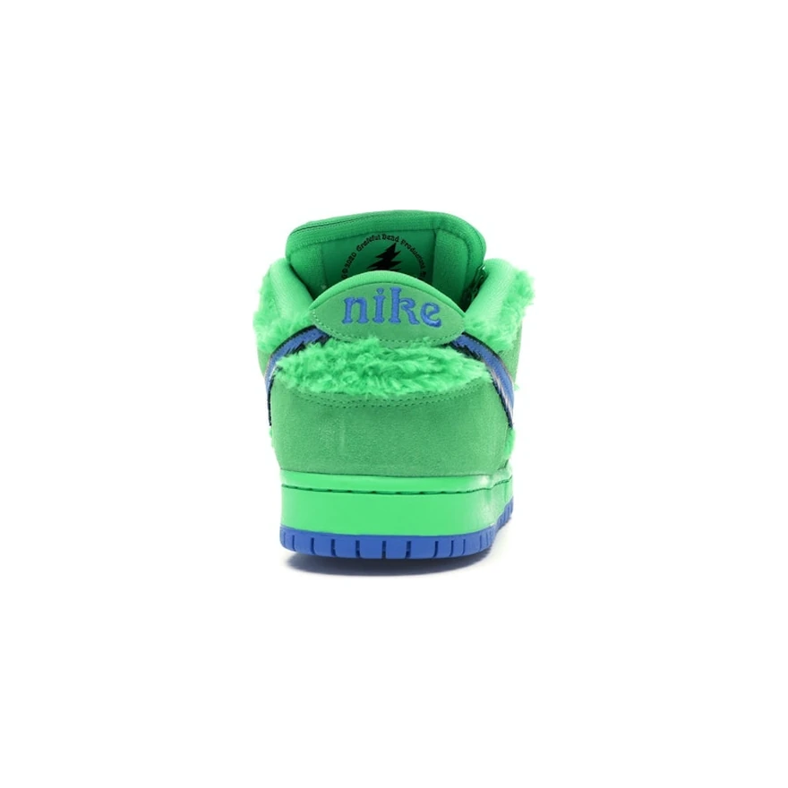 Nike SB Dunk Low Grateful Dead Bears Green, vue arrière