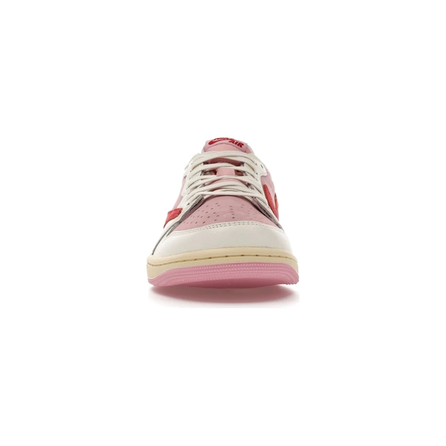 Air Jordan 1 Low Travis Scott Tropical Pink, vue de face