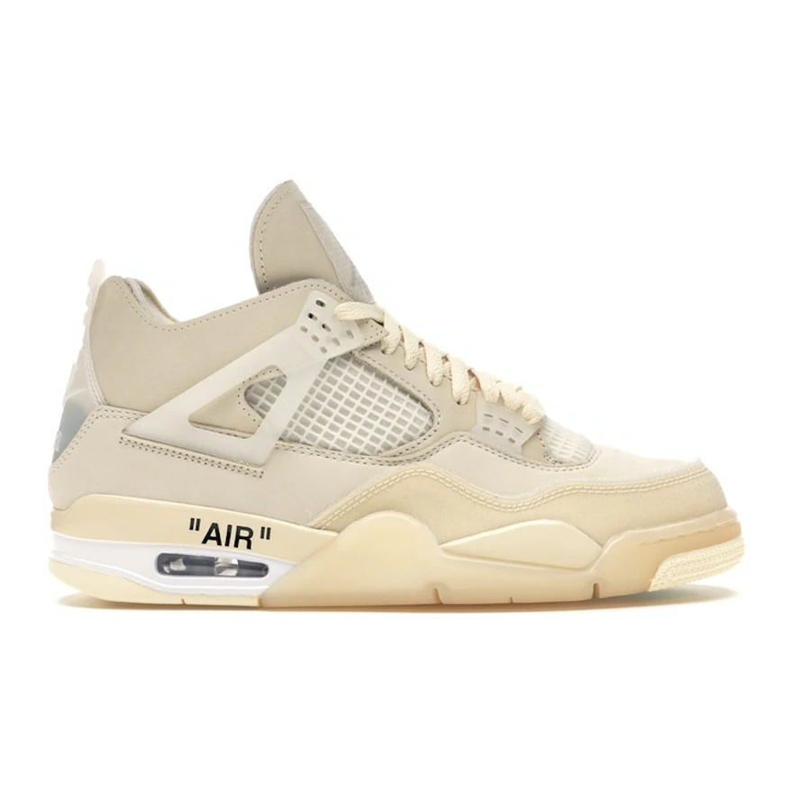 Air Jordan 4 Off-White Sail