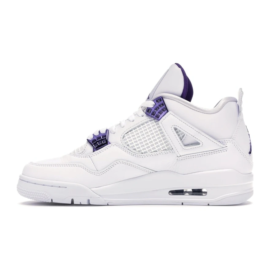 Air Jordan 4 White Court Purple, profil intérieur