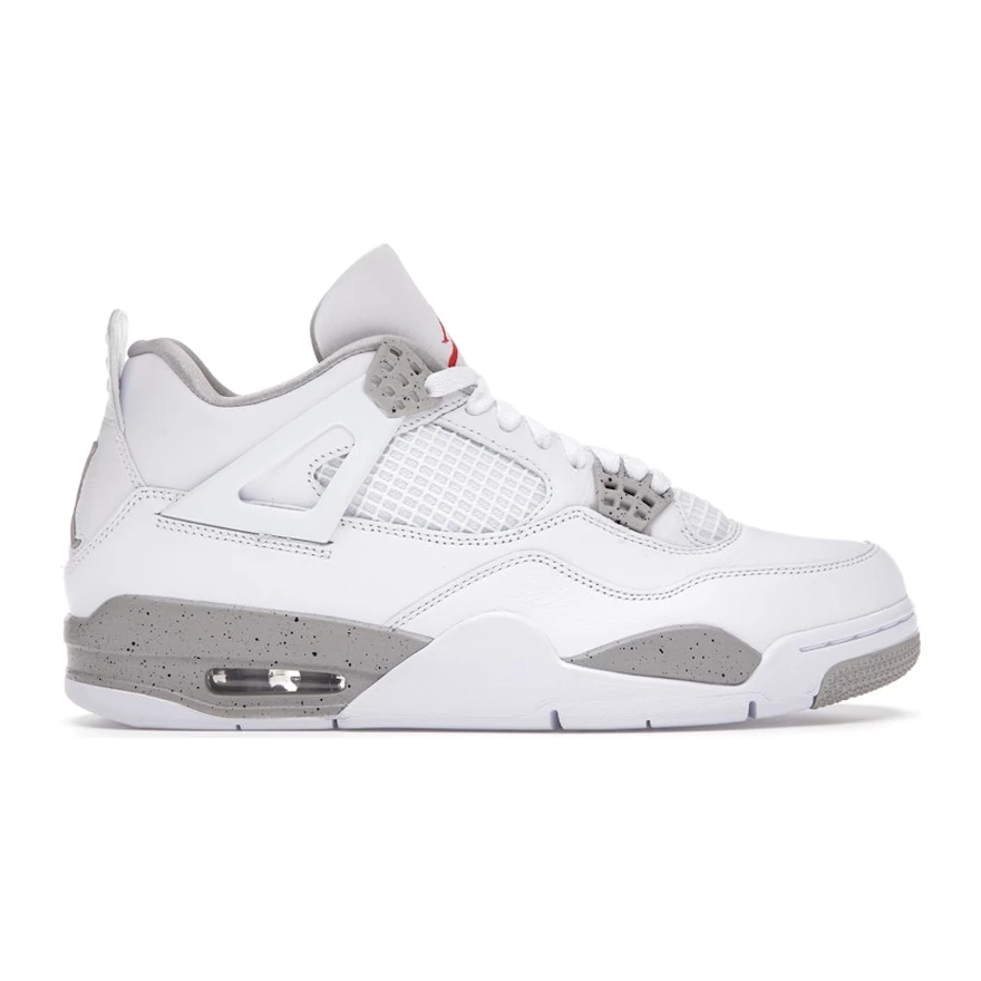 Air Jordan 4 White Oreo, profil extérieur