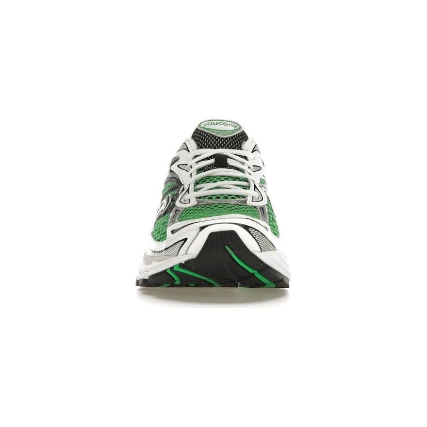 Saucony ProGrid Omni 9 OG Green Silver, vue de face