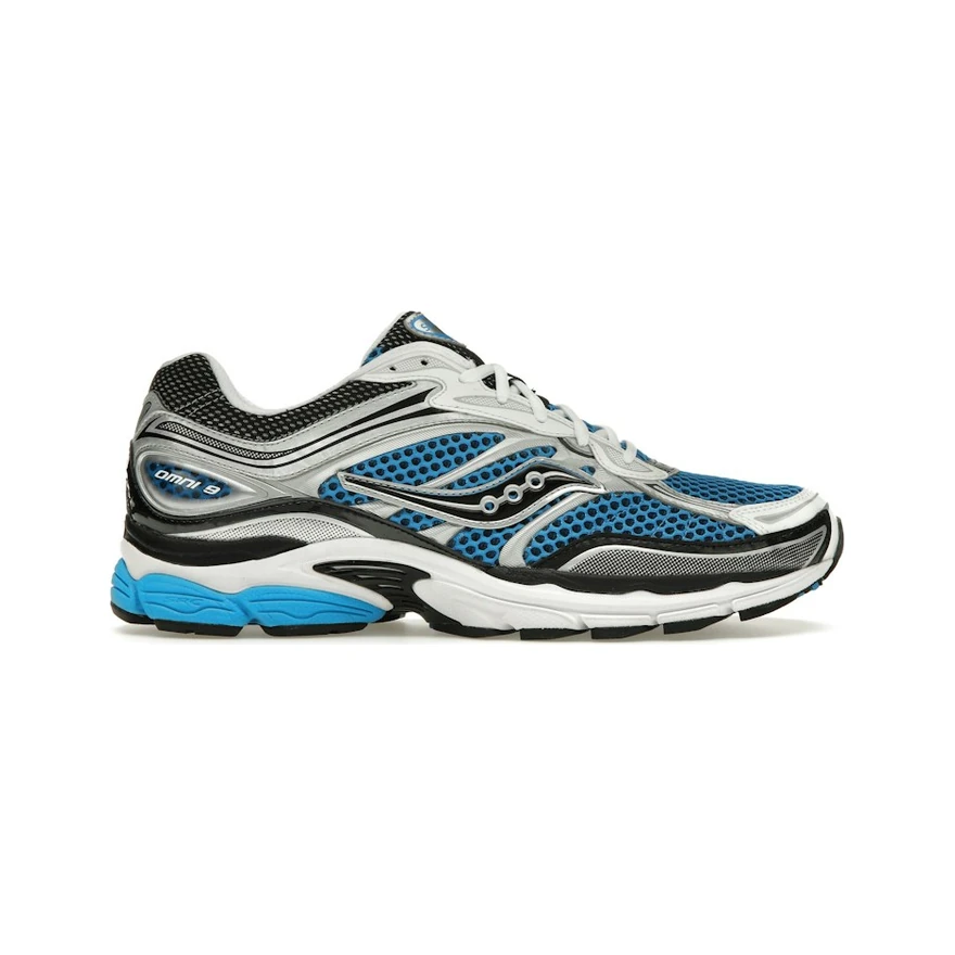 Saucony ProGrid Omni 9 OG Royal Silver, profil extérieur