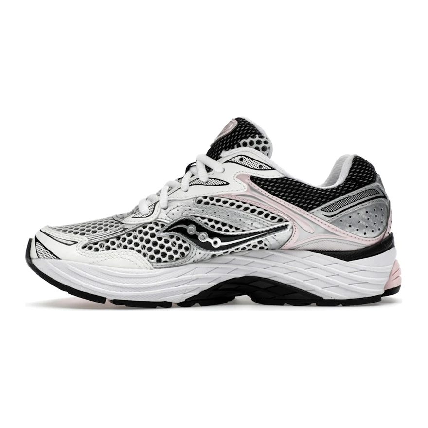 Saucony ProGrid Omni 9 White Black Silver Pink, profil intérieur
