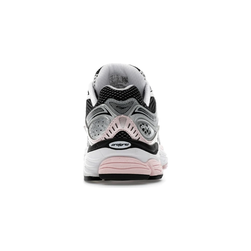 Saucony ProGrid Omni 9 White Black Silver Pink, vue arrière